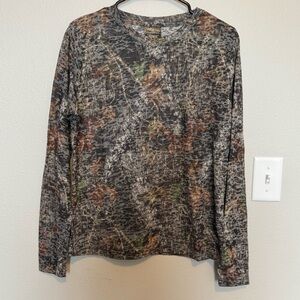 Wilderness Dreams Camouflage Tee Size Large